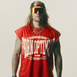 Optimist Sawn-Off Tank - Paprika